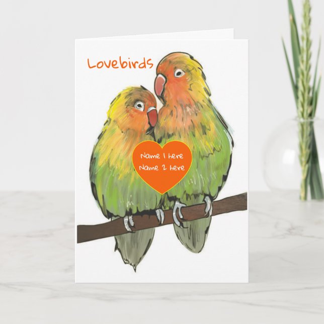 Tarjeta de Día de San Valentín de Personalizado de (Anverso)