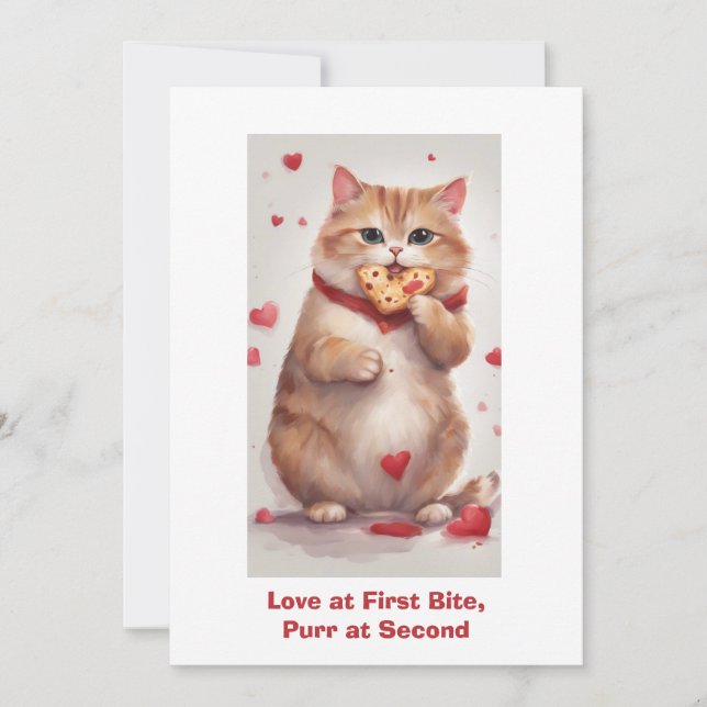 Tarjeta de Día de San Valentín de personalizado de (Anverso)