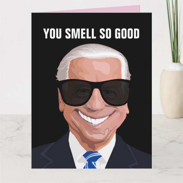 TARJETA DE DÍA DE SAN VALENTÍN DIVERTIDA DE JOE BI (Anverso)