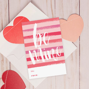Tarjeta de día de San Valentín para el salón de cl