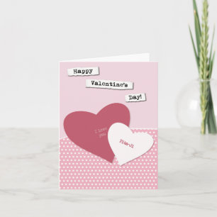 Tarjeta de día de San Valentín para Pita-Ji (papá 