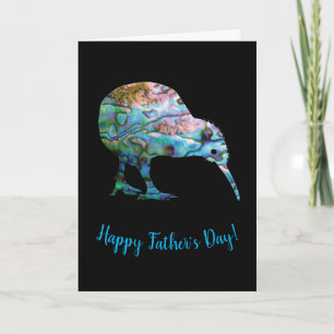 TARJETA DE DÍA DEL PADRE KIWI PAUA