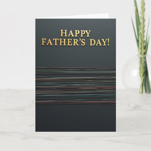Tarjeta de Día del Padre Luminosa