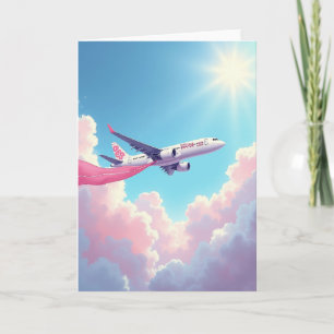 Tarjeta de Día del Padre Pastel Sky