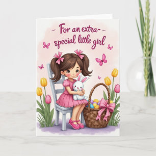 Tarjeta de día especial para niña