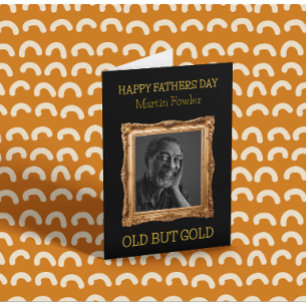 Tarjeta de Día para Padres de Foto Antiguas Pero O