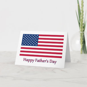 Tarjeta de Día para Padres Patrióticos
