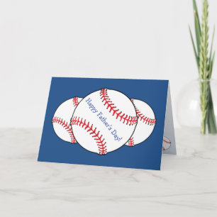 Tarjeta de Día Patriótico de los Padres de Béisbol