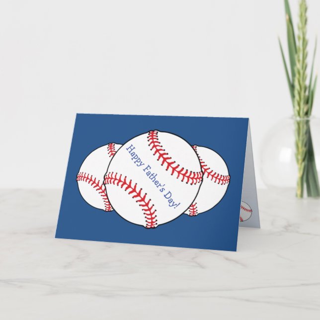 Tarjeta de Día Patriótico de los Padres de Béisbol (Anverso)