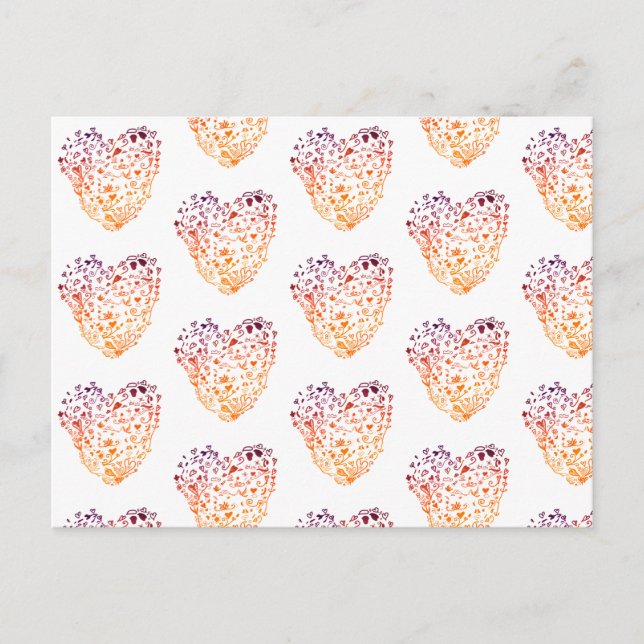 Tarjeta de dibujo de San Valentín (Anverso)