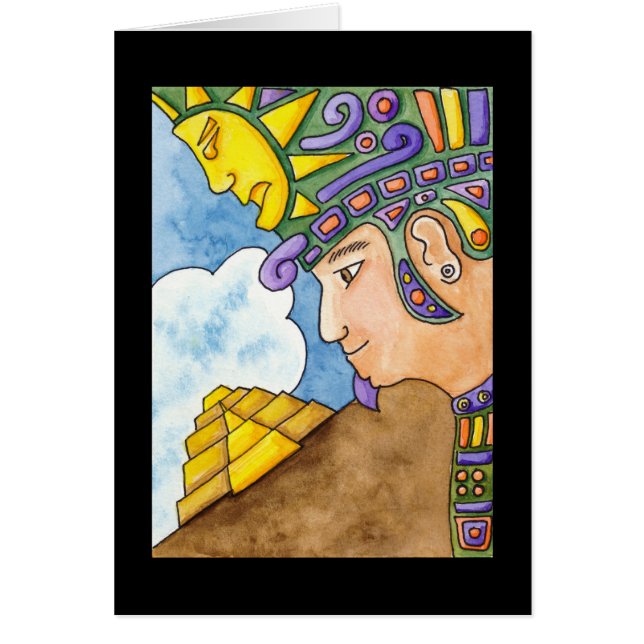 Tarjeta de dios del sol (Frente)