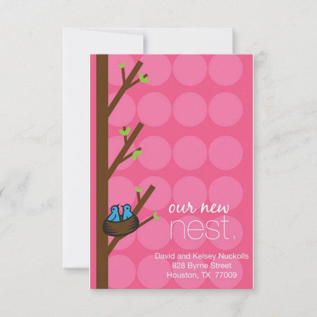 tarjeta de dirección (Anverso)