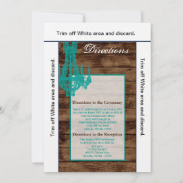 Tarjeta de dirección 3.5x6 Lámpara Rústica Occiden