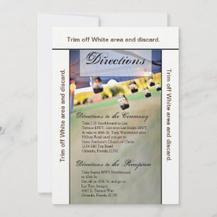 Tarjeta de dirección 3.5x6 Mason Jar Candle Holder