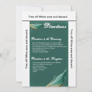 Tarjeta de dirección 3.5x6 Pájaro de la pluma de l