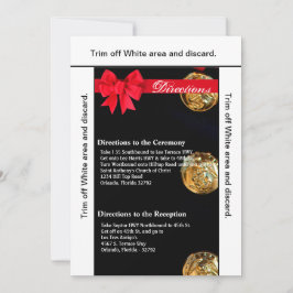 Tarjeta de dirección 3.5x6 uniforme de vestimenta 