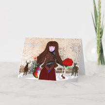 Tarjeta de diseño creativo de Angel Lee Marie