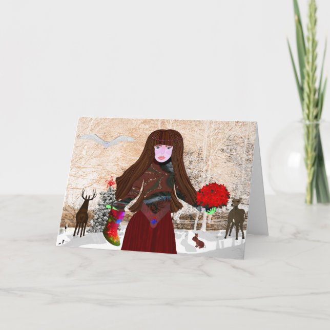 Tarjeta de diseño creativo de Angel Lee Marie (Anverso)
