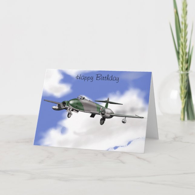 Tarjeta de diseño de aeronaves (Anverso)