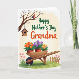 Tarjeta de Diseño de Amor de Madres de Primavera