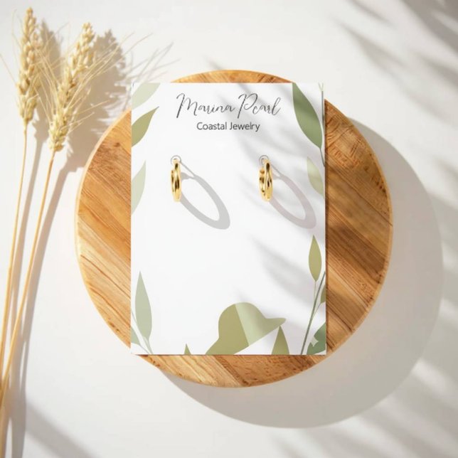 Tarjeta de diseño de arte de Gorra de follaje suav (Hat Foliage Design)