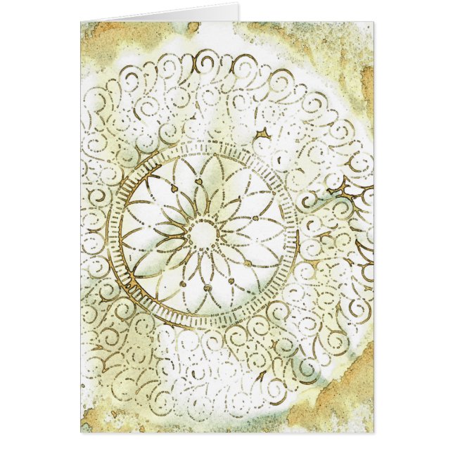 Tarjeta de diseño de arte digital (Frente)