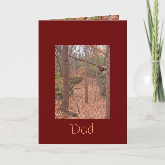 Tarjeta de diseño de papá (Anverso)