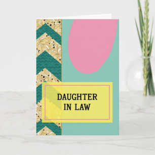 Tarjeta de diseño del día de las madres dorado
