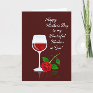 Tarjeta de diseño elegante para el día de la madre