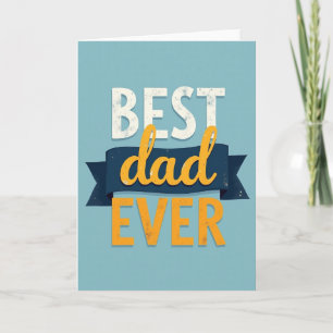 Tarjeta de Diseño Gráfico para el Mejor Papá