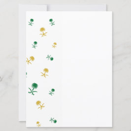 Tarjeta de diseño saudita