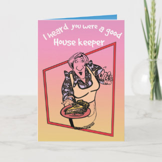 Tarjeta de divorcio HouseKeeper