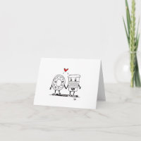 Tarjeta de donut y café "Love You a-Latte"