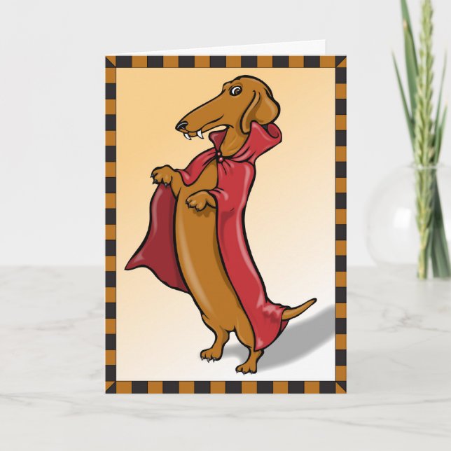 Tarjeta de Doxula Halloween (Anverso)