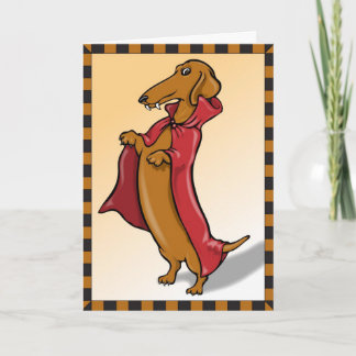 Tarjeta de Doxula Halloween