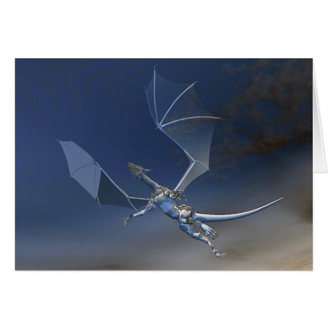 tarjeta de dragón de vidrio (Anverso (Horizontal))