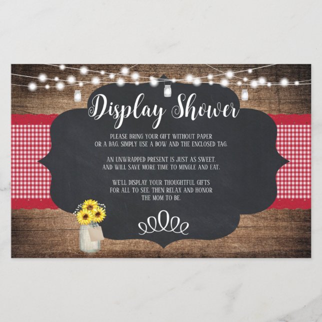 Tarjeta de ducha BaByQ Baby Display (Anverso)
