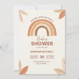 tarjeta de ducha de bebé