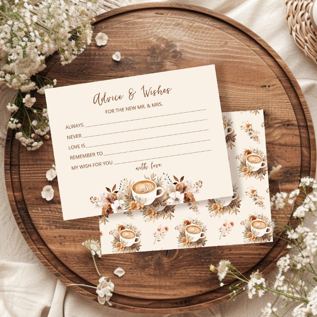 Tarjeta de ducha de novia con consejos y deseos pa (Subido por el creador)