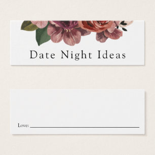 Tarjeta de ducha de novia Ideas de la noche del dí