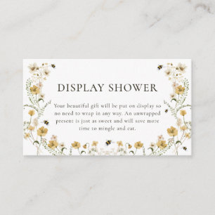 Tarjeta de ducha para pantalla Baby Shower de Momm