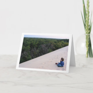 Tarjeta de dunas de O Earth Wilder Indiana