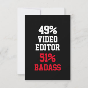 Tarjeta de editor de video genial
