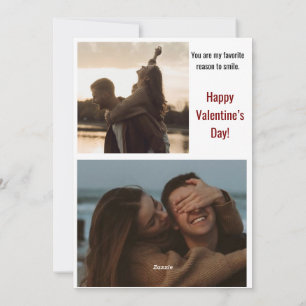 tarjeta de el día de San Valentín, carta romántica