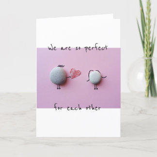 Tarjeta de El día de San Valentín cuta