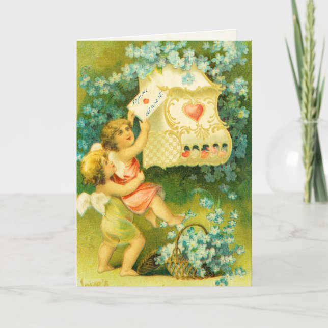 Tarjeta de El día de San Valentín de amigo victori (Anverso)