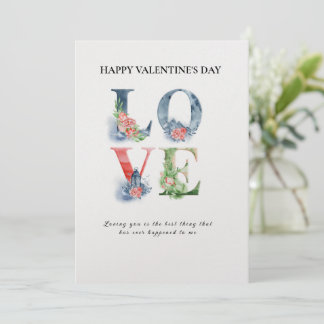 Tarjeta de El día de San Valentín de amor apilada