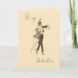Tarjeta de El día de San Valentín de danza para am