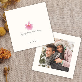 Tarjeta de El día de San Valentín de Moda de estil