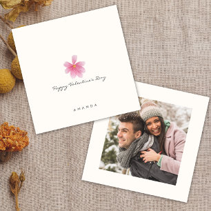 Tarjeta de El día de San Valentín de Moda de estil